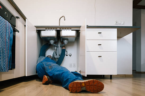 Professional Drain Cleaning technician working in Cherry Hill, NJ